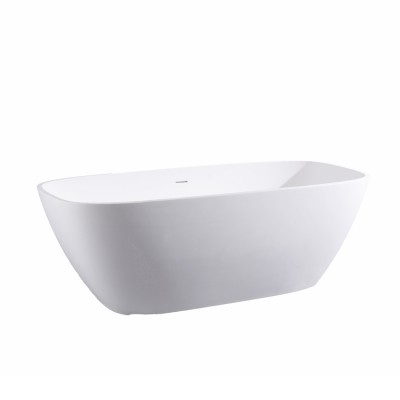 FW8812 Solid Surface Freestanding Luxurious Bathtub for Hotel Project