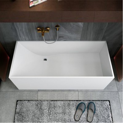 Freestanding Rectangular Bathtub, Rectangle Bath